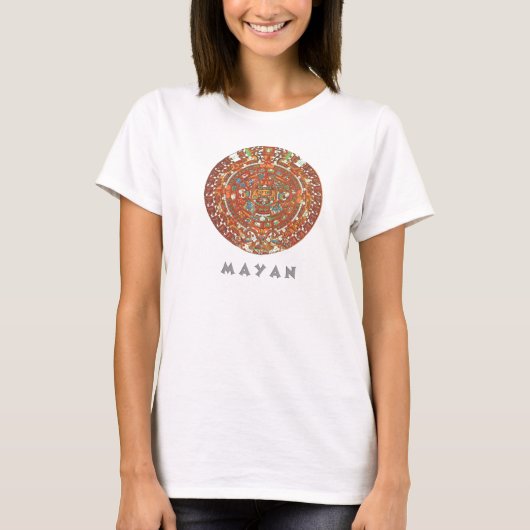 マヤ暦 Tシャツ (正面)