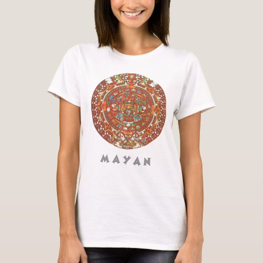 マヤ暦 Tシャツ (正面)