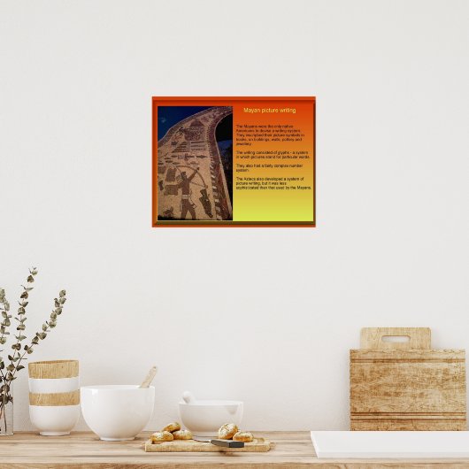 マヤ書ン ポスター (キッチン)