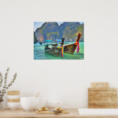 マヤ湾のボート ポスター (キッチン)