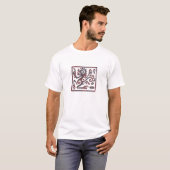 マヤ猿イメージ2 Tシャツ (正面フル)