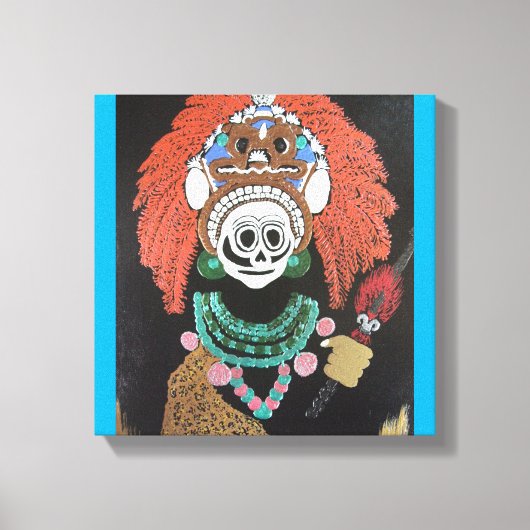 マヤ生まれン槍 キャンバスプリント (正面)