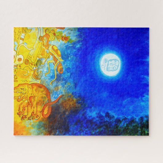 マヤ絵画ンパズル ジグソーパズル (横)