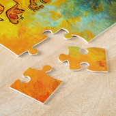 マヤ絵画ンパズル ジグソーパズル (側面)