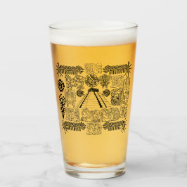 マヤ記号マグ タンブラーグラス