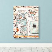 マヤ詳細 キャンバスプリント (インサイチュ (ウッドフロア))