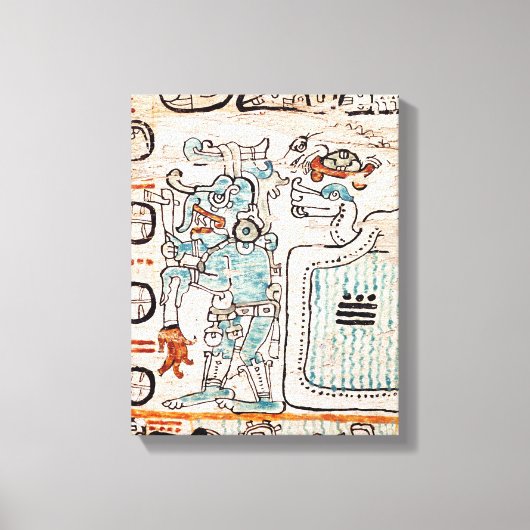 マヤ詳細 キャンバスプリント (正面)