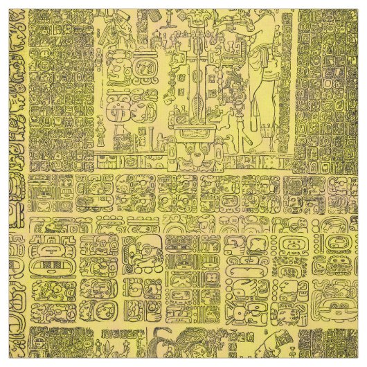 マヤ金ゴールド布 ファブリック (見本)