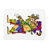 マヤ雨の神チャック マグネット (横)