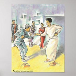 マヤ・アンジェロウとアミリバラカへのトリビュート ポスター