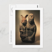 マヤ・グースデス・イクチェルと彼女のウサギ仲間 ポストカード (正面/裏面)