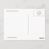 マヤ・グースデス・イクチェルと彼女のウサギ仲間 ポストカード (裏面)