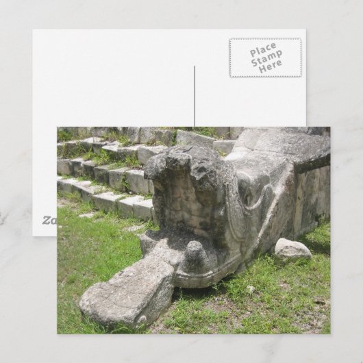 マヤ・スネーク ポストカード (正面/裏面)