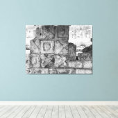 マヤ・チック・タック・トゥ？ キャンバスプリント (インサイチュ (ウッドフロア))