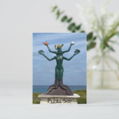 マヤ・ヴィシュヌのイスラムジェレス葉書 ポストカード (スタンド正面)