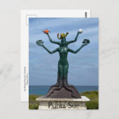 マヤ・ヴィシュヌのイスラムジェレス葉書 ポストカード (正面/裏面)