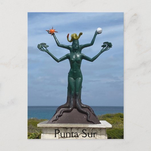 マヤ・ヴィシュヌのイスラムジェレス葉書 ポストカード (正面)