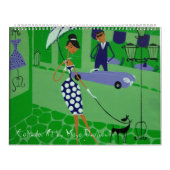 マヤDvalishviliによるカレンダーの芸術 カレンダー (カバー)