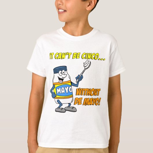 マヨなしではシンコになれない Tシャツ (正面)