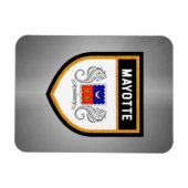 マヨット国旗 マグネット (横)