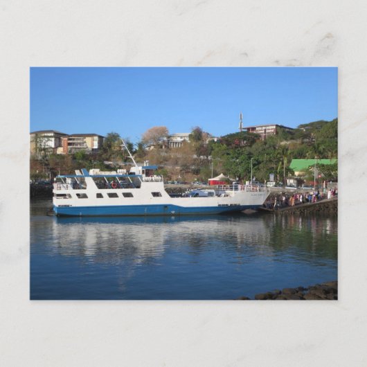 マヨット – グランデテール – マモウズフェリーターミナル ポストカード (正面)