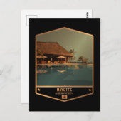 マヨット ポストカード (正面/裏面)