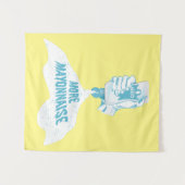 マヨネーズの追加 タペストリー (正面(横))