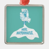 マヨネーズの追加 メタルオーナメント (正面)