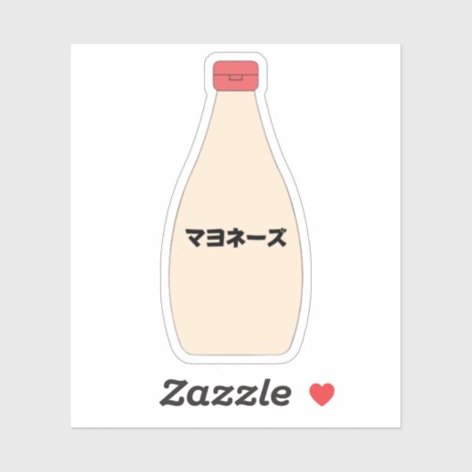 マヨネーズ日本のカスタムカットのビニールシール シール (シート)