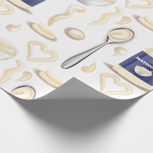 マヨネーズ調味料クリーム状スプレッドソース ラッピングペーパー (角)