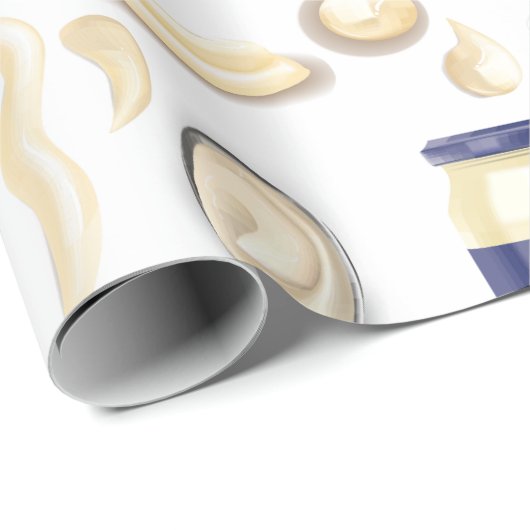 マヨネーズ調味料クリーム状スプレッドソース ラッピングペーパー (ロールコーナー)