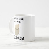 マヨネーズ・ソース食品マヨネーズおもしろいマヨネーズ コーヒーマグカップ (正面左)