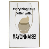 マヨネーズ・ソース食品マヨネーズおもしろいマヨネーズ ミディアムペーパーバッグ (正面)