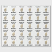 マヨネーズ・ソース食品マヨネーズおもしろいマヨネーズ ラッピングペーパー (フラット)