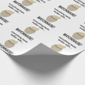 マヨネーズ・ソース食品マヨネーズおもしろいマヨネーズ ラッピングペーパー (角)