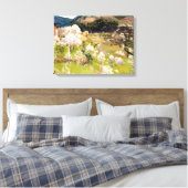 マヨルカのテラス庭園（サンティアゴ・ルシニョル著） キャンバスプリント (インサイチュ (寝室))