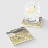 マヨルカのテラス庭園（サンティアゴ・ルシニョル著） ストーンコースター (横)