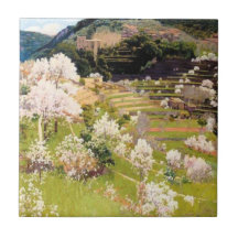 マヨルカのテラス庭園（サンティアゴ・ルシニョル著）