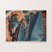 マヨルカのヴィンテージレーシングカー ジグソーパズル (横)