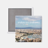 マヨルカの街並み マグネット (正面/裏面)