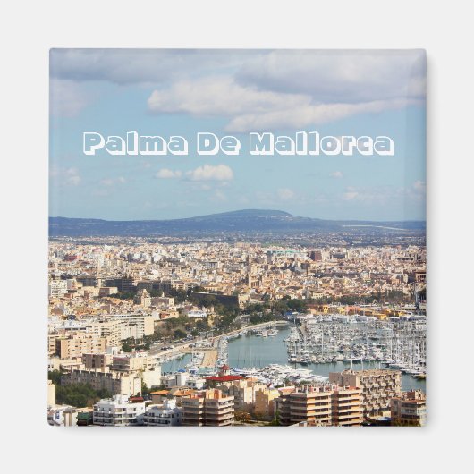 マヨルカの街並み マグネット (正面)