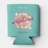 マヨルカスペインピンクブルー夏パーティー 缶クーラー (裏面)