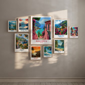 マヨルカスペイン旅行プリントポスターウォールアート ポスター