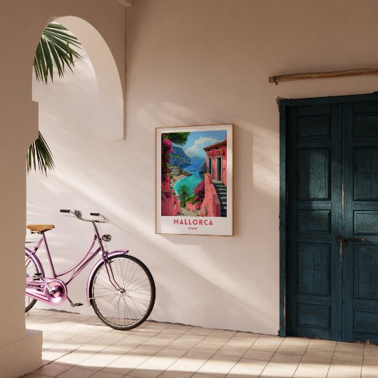 マヨルカスペイン旅行プリントポスターウォールアート ポスター