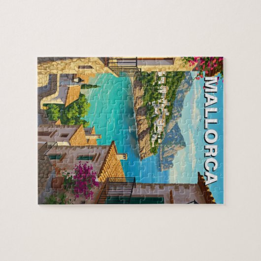 マヨルカスペイン旅行 ジグソーパズル (横)