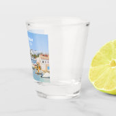 マヨルカスペイン港カラドール土産 ショットグラス (右)