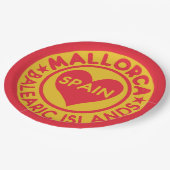 マヨルカスペイン紙プレート ペーパープレート (アングル)