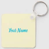 マヨルカバレアアイランドホテルレトロパロットヴィンテージ キーホルダー (裏面)