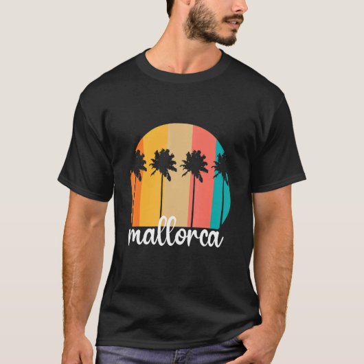 マヨルカパーティークルーMallorcaスペインお祝いグロ Tシャツ (正面)