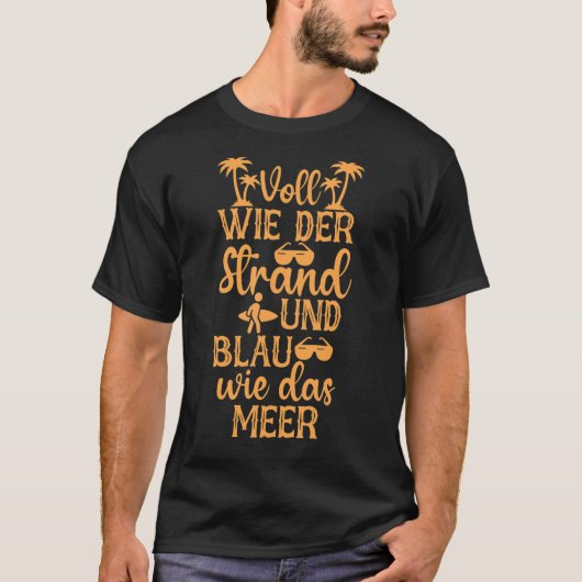 マヨルカパーティークルーMallorcaスペインお祝いグロ Tシャツ (正面)